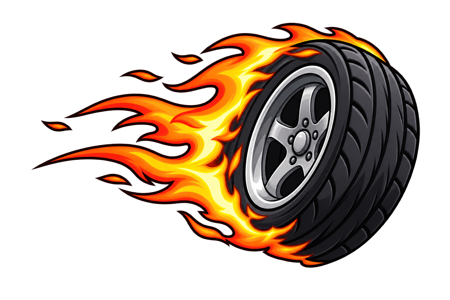 The Fly Wheel logo